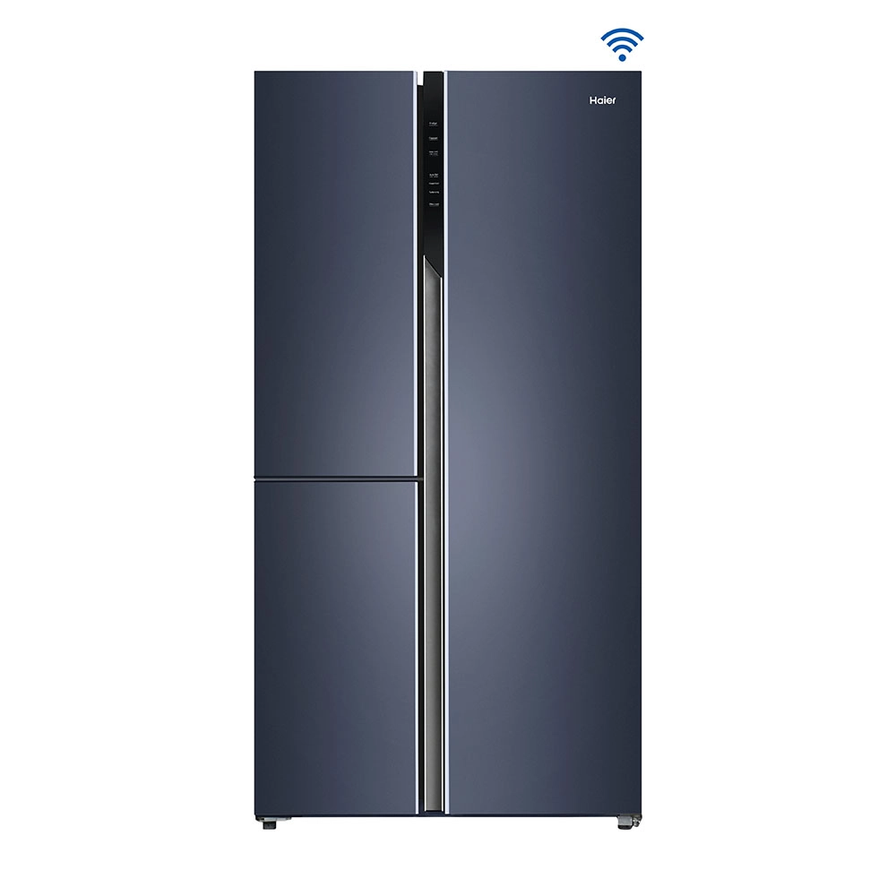 Haier 598L Graphite Black 3 Door Smart Convertible SBS